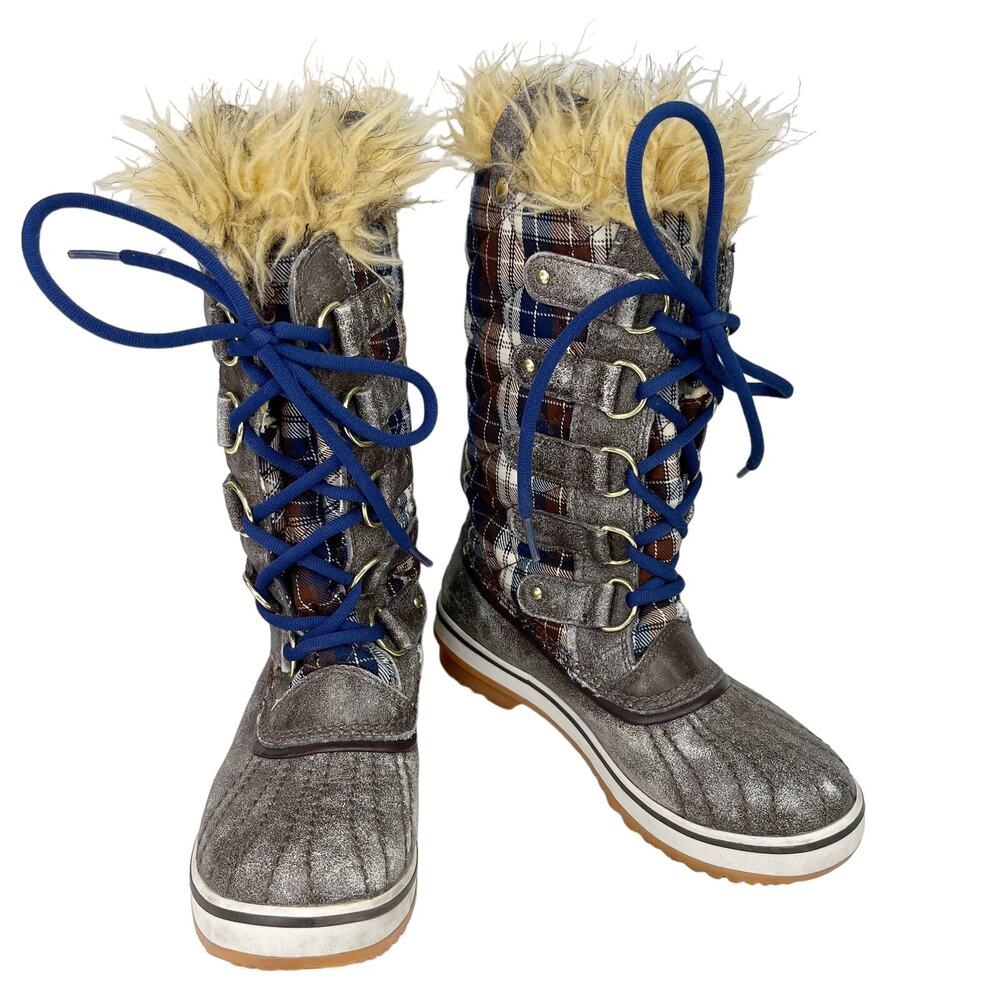 Sorel Tofino Plaid 5 Waterproof Insulated Winter Boots NL 1796-204